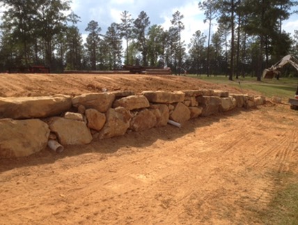large-stone-retaining-wall